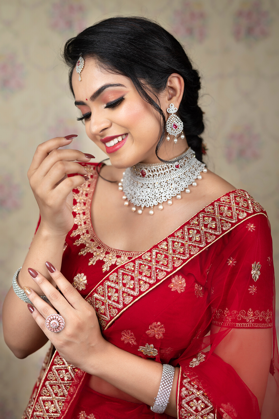 Bridal makeup by Soumya Gowda, Bengaluru